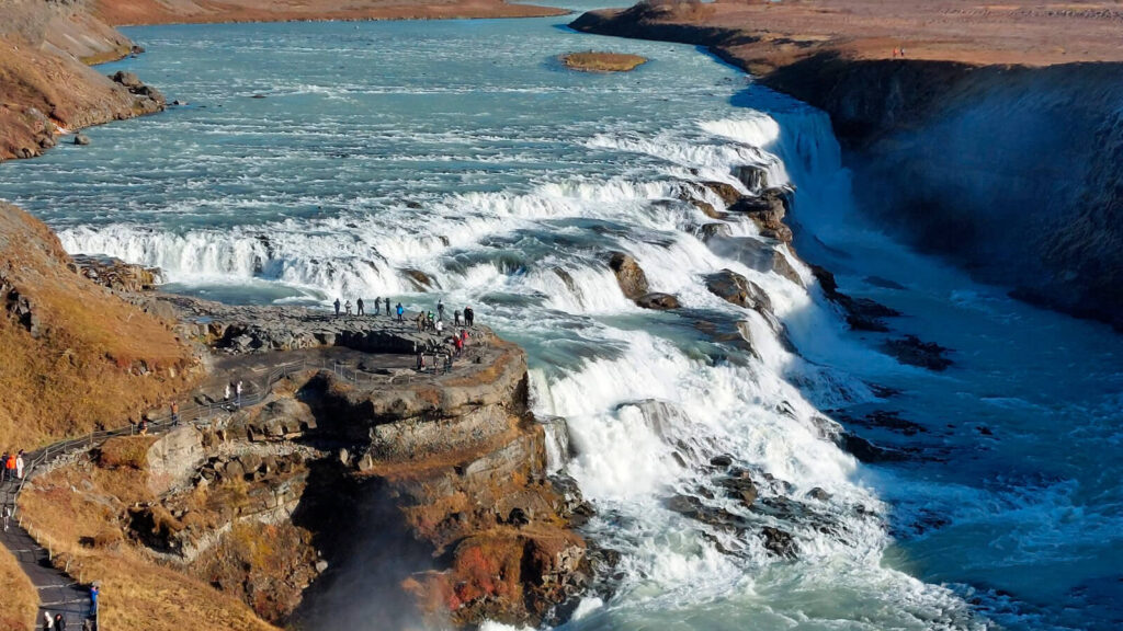 Cascate Gullfoss, Islanda